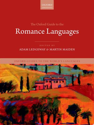 cover image of The Oxford Guide to the Romance Languages